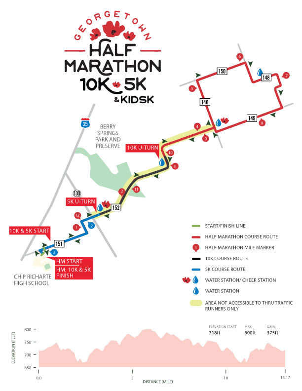 General Information Half Marathon & 5K